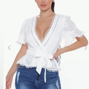 FASHIONNOVA  TOP/ PEPLUM